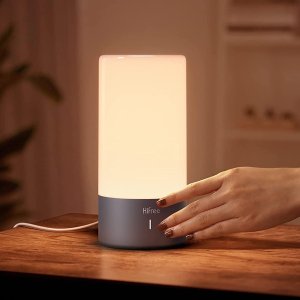 Hifree Touch Lamp, 3 Way Dimmable Nightstand Light