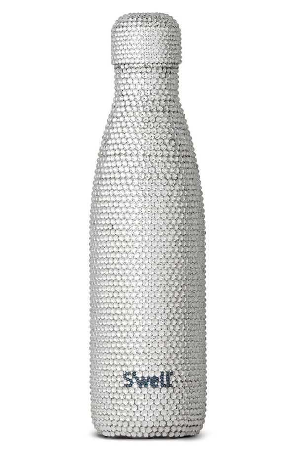 Alina Swarovski Crystal Insulated Stainless Steel Water Bottle