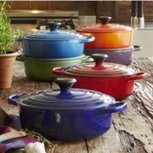 Le Creuset® Flame Round Wide French Oven, 3½ qt.