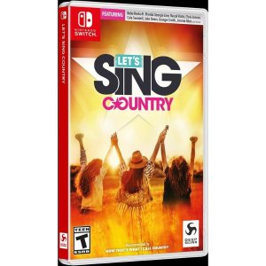 《Let's Sing Country》Switch 实体版 一起来唱歌