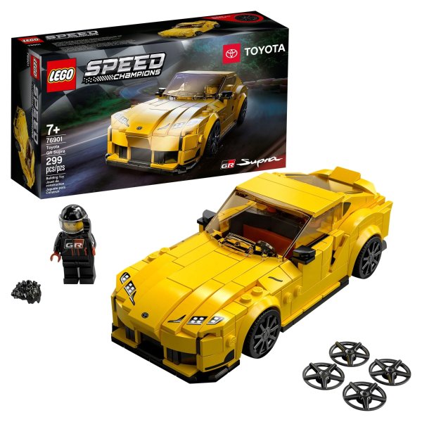 Speed Champions Toyota GR Supra 76901 Building Toy (299 Pieces)