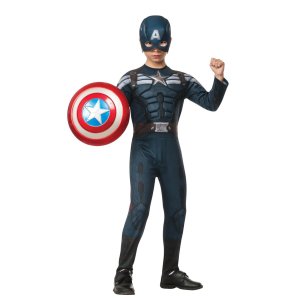  Captain America: The Winter Soldier Deluxe Stealth Suit Costume, Child Medium