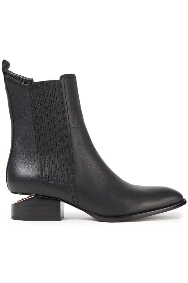 Anouk leather ankle boots