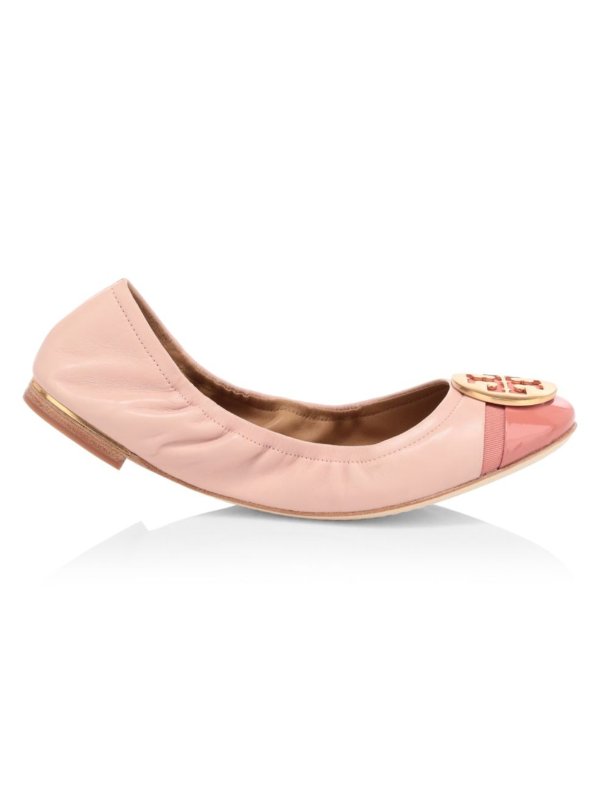 - Minnie Cap-Toe Leather 芭蕾鞋