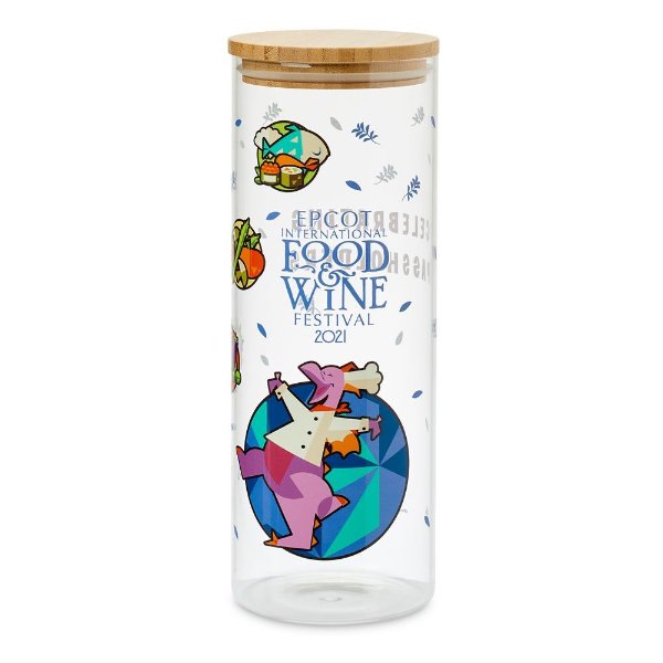 Epcot Food & Wine 2021纪念款 储物玻璃瓶