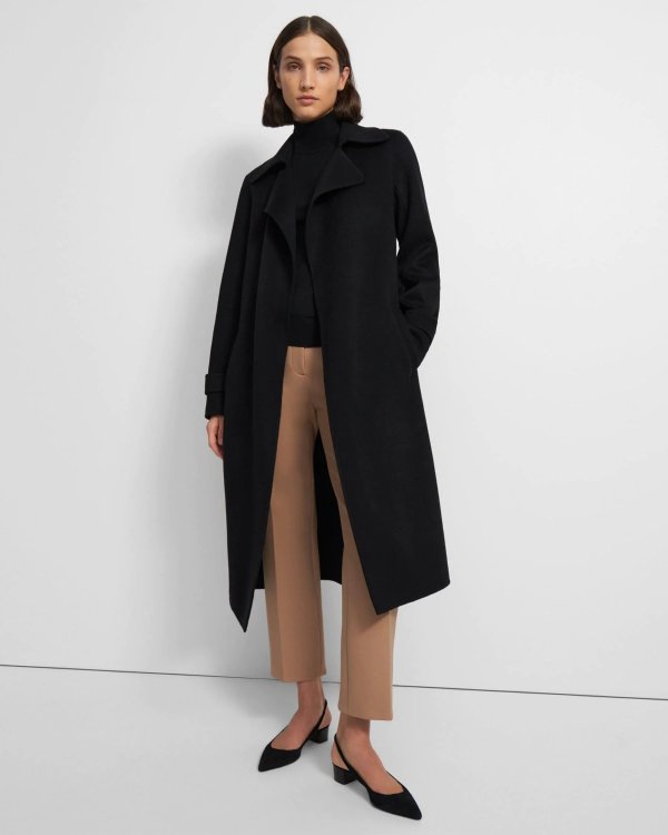 Long Oaklane Trench Coat in Cashmere