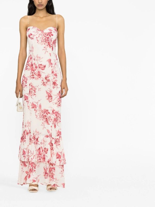 Fallon floral-print maxi dress