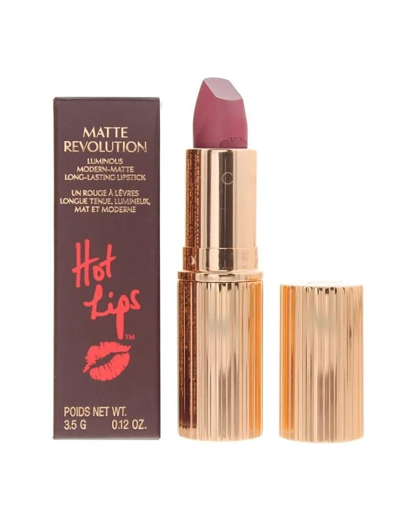 Women's 0.12oz Secret Salma Hot Lips Matte Revolution / Gilt