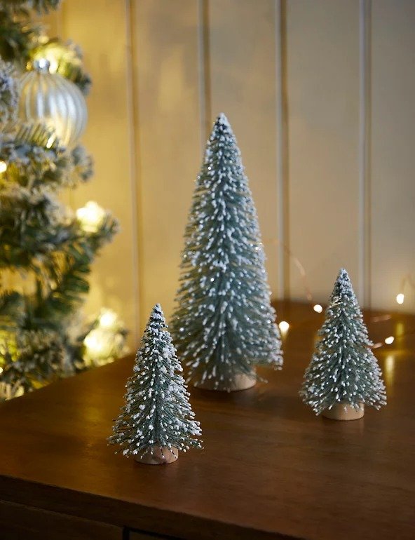 圣诞树装饰 3个装