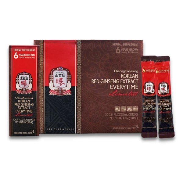 Everytime Limited Extract Stick Pack Korean Red Ginseng - CheongKwanJang