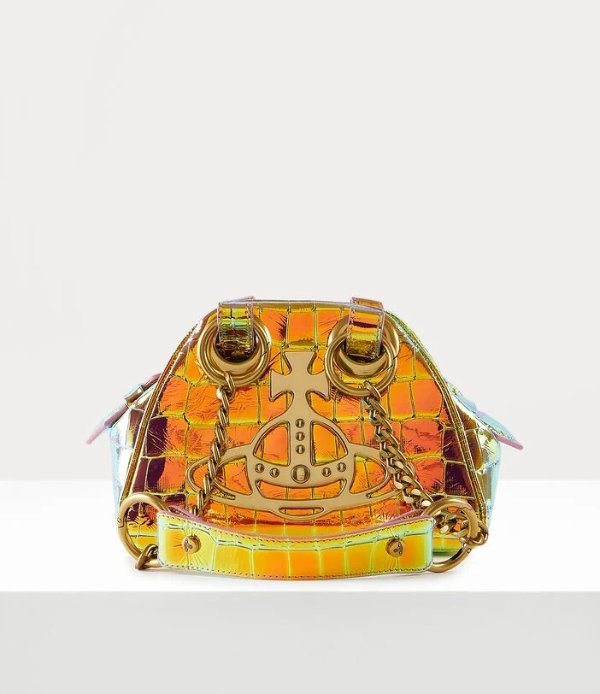 Handbags | Women's Bags |- Archive Orb Yasmine Bag Iridescent/Brass