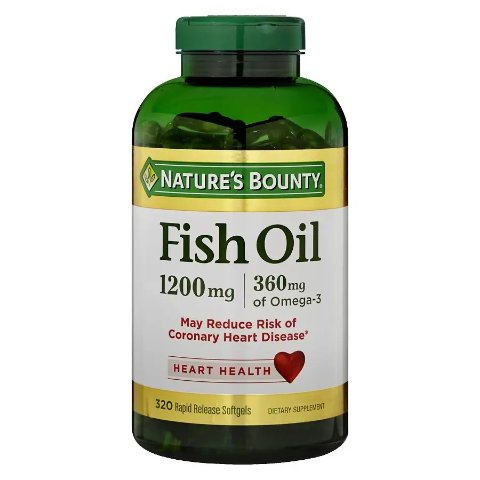 Nature s BountyFish Oil 1200 mg Dietary Supplement Softgels