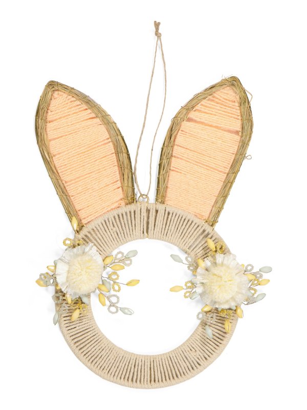 11.5in Bunny Hanging Wall Decor