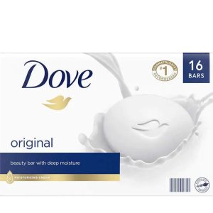 开抢：Dove 保湿滋养沐浴皂16块装热卖 经典口碑款