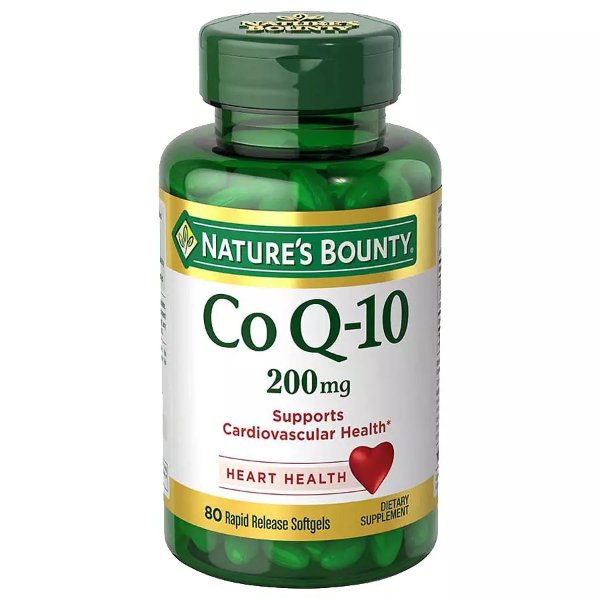 Extra Strength Co Q-10 200 mg Rapid Release Liquid Softgels