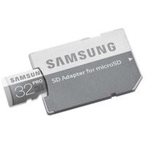 Samsung Pro 32GB Class 10 Micro SDHC Memory Card