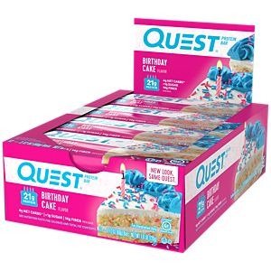 Quest Bar - BIRTHDAY CAKE (12 Bars) by Quest Nutrition at the Vitamin Shoppe