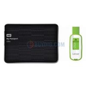Western Digital My Passport Ultra 1 TB HDD Kit w/Lexar 32GB USB3.0 Flash Drive @ Buydig.com