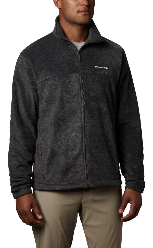 Steens Mountain Full-Zip Fleece 2.0 Jacket for Men - Charcoal Heather - L