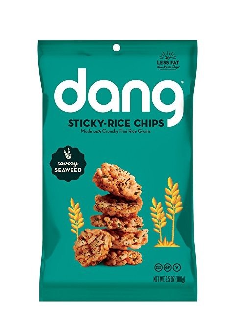 Sticky Rice Chips, Seaweed, 4 Count