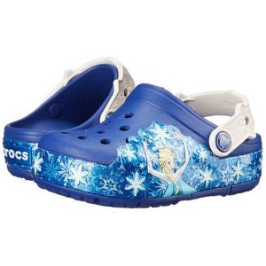 Crocs CrocsLights Frozen女孩冰雪奇缘版洞洞鞋