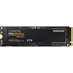 Samsung 2TB 970 EVO Plus NVMe M.2 内置固态硬盘