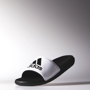Adidas Voloomix 男士澡堂拖鞋 黑白双色可选