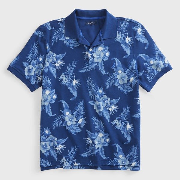 CLASSIC FIT FLORAL PRINT POLO