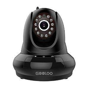 GOOLOO 无线高清智能摄像头 家庭远程监控  婴儿监护器 内置WIFI