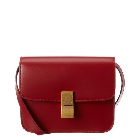 CelineTeen Classic Leather Shoulder Bag