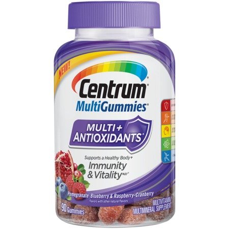 MultiGummies +Antioxidant, 90 ct. Fruit Flavored Multivitamin / Multimineral Supplement