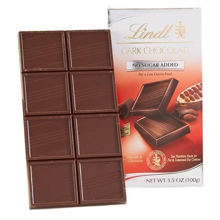 No Sugar Added Dark Chocolate Bar (3.5 oz)
