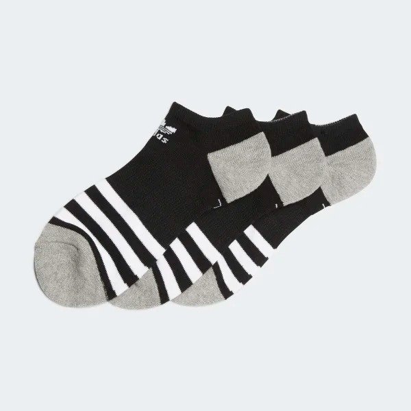 Roller No-Show Socks 3 Pairs