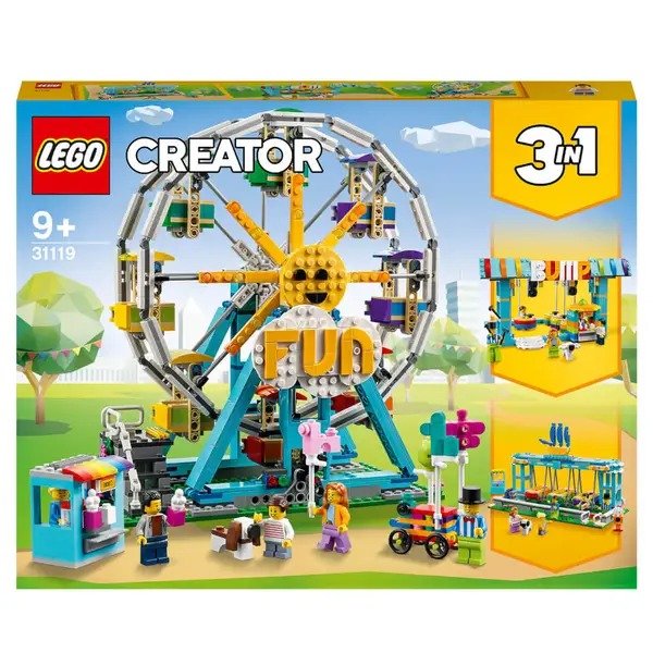 Creator: 3in1 Ferris Wheel Fairground Building Set (31119)