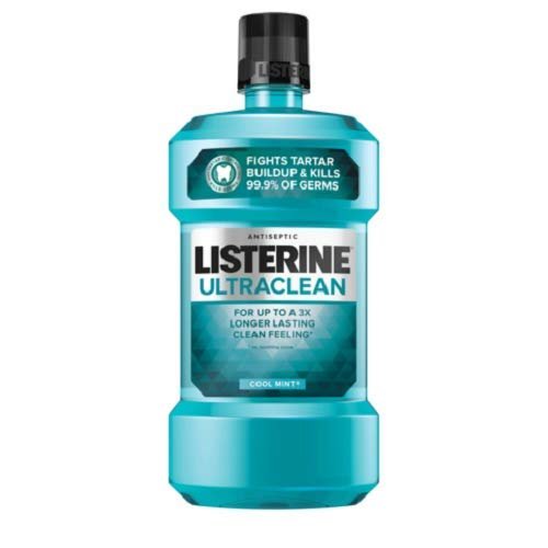 Ultraclean Oral Care Antiseptic Mouthwash, Cool Mint, 16.9 Fl. Oz