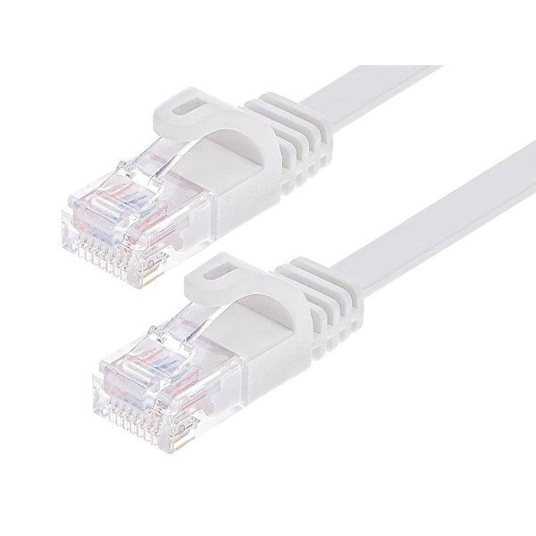 Flat Cat6 Ethernet Cable 50 Feet 24AWG