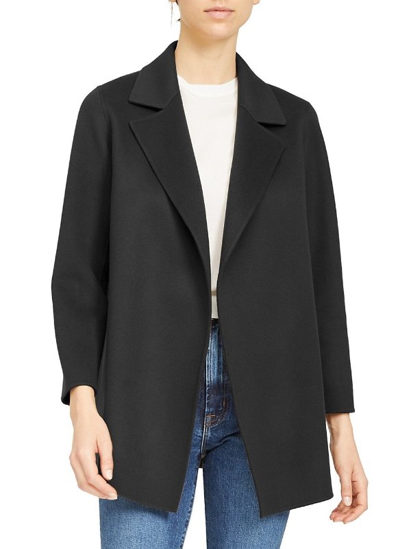 Clairene Wool-Cashmere Coat