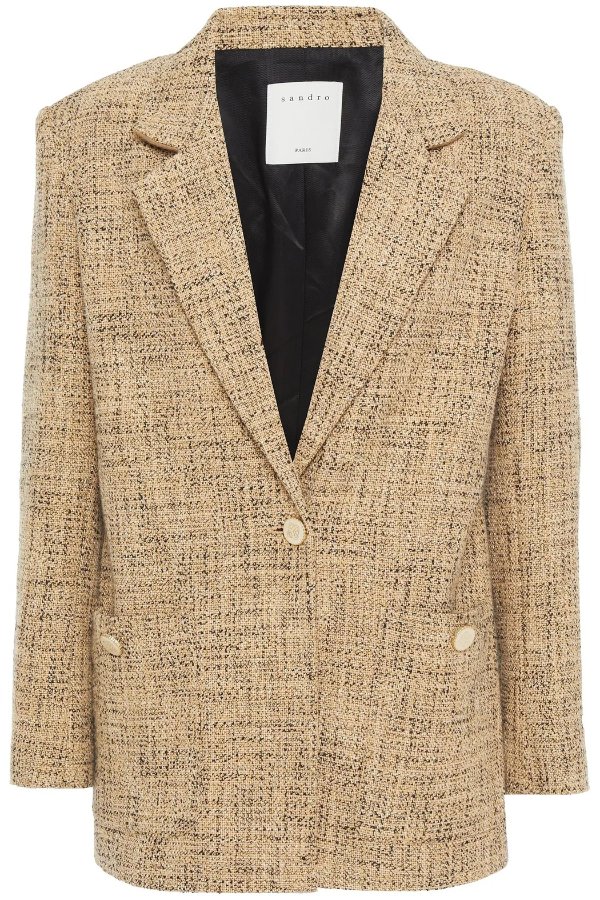 Sone cotton-blend tweed blazer