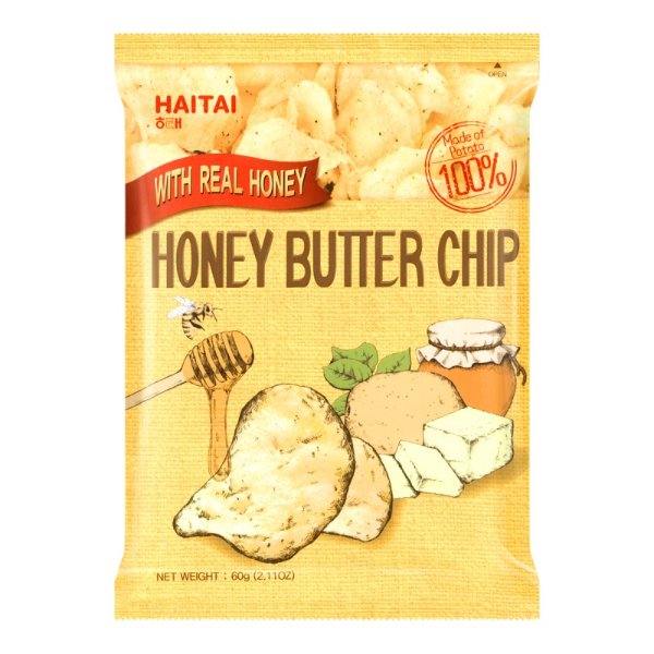 HAITAI海太 蜂蜜黄油薯片 60g