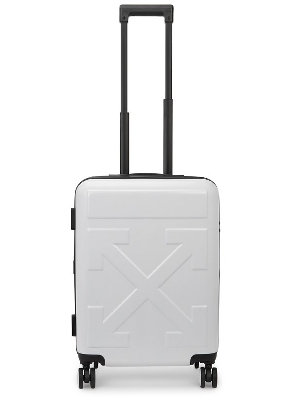 Arrow small white suitcase