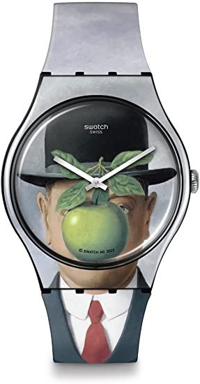 艺术之旅 勒内•马格利特《人类之子》主题手表
