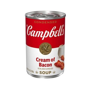 Campbell's Condensed Cream of Bacon Soup, 10.5 OZ Can