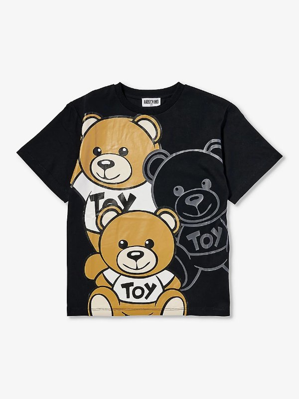 泰迪熊印花T恤