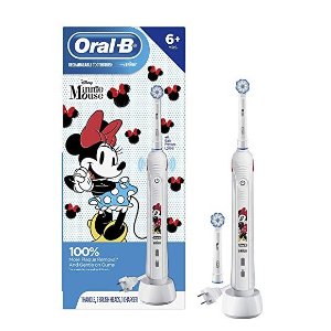 Black Friday Sale Live:Oral-B Kids Electric Toothbrush featuring Disney's Minnie Mouse, for Kids 6+