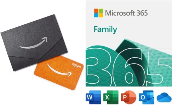 365 Family (Office) + $20 Amazon Gift Card