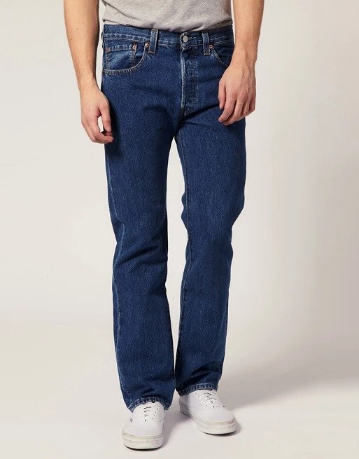 Levis Jeans 501 Straight Stone Wash | ASOS