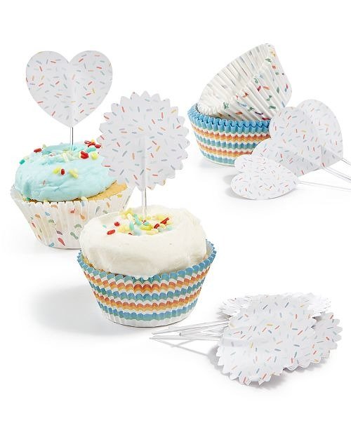 Cupcake Liners & Toppers, Created for Macy's