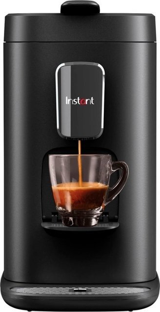 - Dual Pod 3-in-1 Coffee Maker 68oz, Compatible with Nespresso and K-Cups - Black