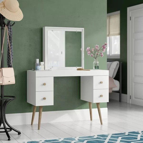 Bolger Dressing Vanity with MirrorBolger Dressing Vanity with MirrorRatings & ReviewsCustomer PhotosQuestions & AnswersShipping & ReturnsMore to Explore