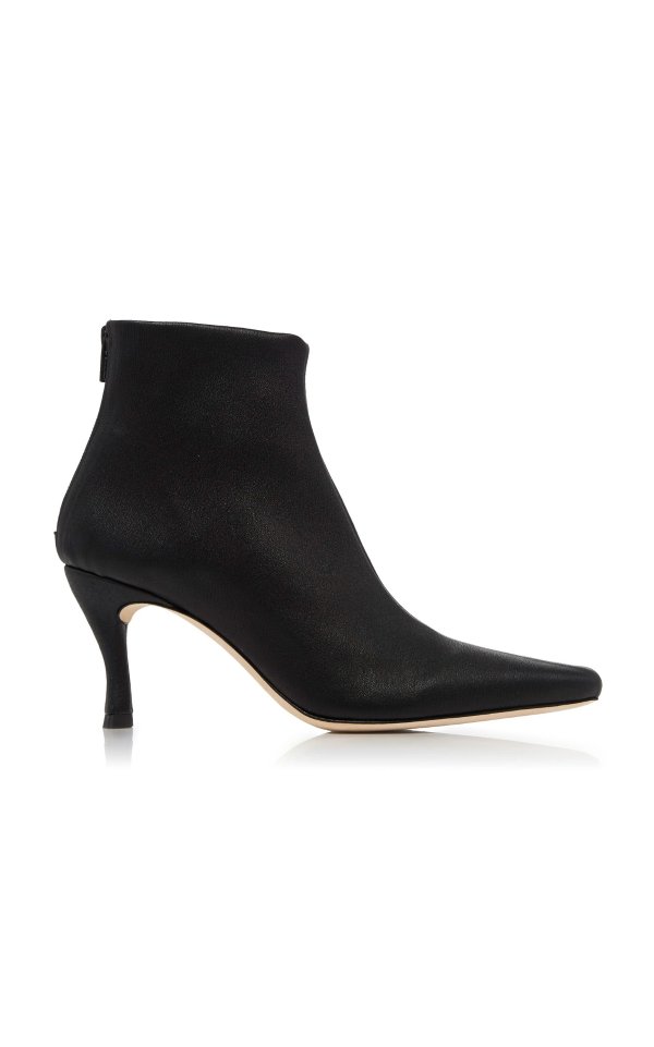 Stevie Leather Ankle Boots